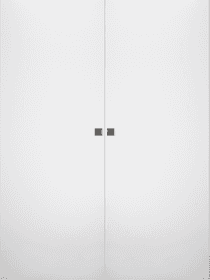 SMART PRO FLAT POLAR WHITE DOUBLE MAGIC BELLDINNI MODERN INTERIOR DOOR - 1
