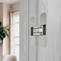 OPTIMA 4H RIBEIRA ASH DOUBLE INVISIBLE METAL FRAME BELLDINNI MODERN INTERIOR DOOR - 4