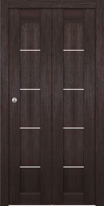 AVON 07 4H VERALINGA OAK BI-FOLD BELLDINNI MODERN INTERIOR DOOR - 1