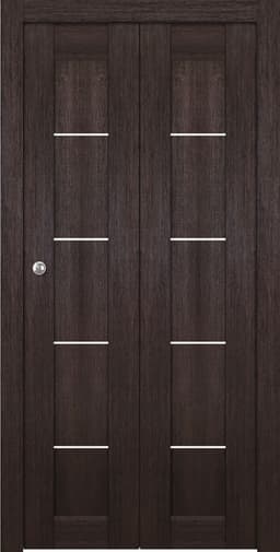 AVON 07 4H VERALINGA OAK BI-FOLD BELLDINNI MODERN INTERIOR DOOR - 1