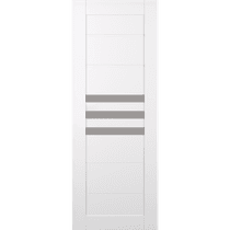 DOME VETRO SNOW WHITE SWING BELLDINNI MODERN INTERIOR DOOR - 2