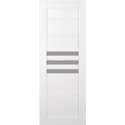 DOME VETRO SNOW WHITE SWING BELLDINNI MODERN INTERIOR DOOR - 2