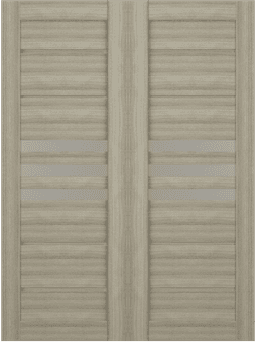 DOME VETRO SHAMBOR DOUBLE BARN BELLDINNI MODERN INTERIOR DOOR - 2