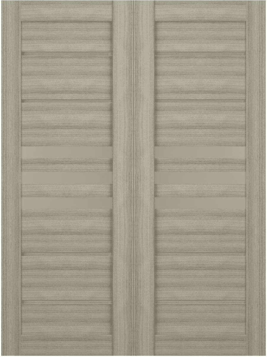 DOME VETRO SHAMBOR DOUBLE BARN BELLDINNI MODERN INTERIOR DOOR - 2