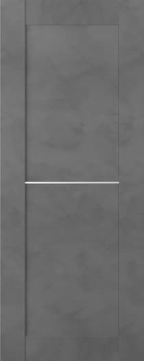 AVON 07 1H DARK URBAN SLAB BELLDINNI MODERN INTERIOR DOOR - 1