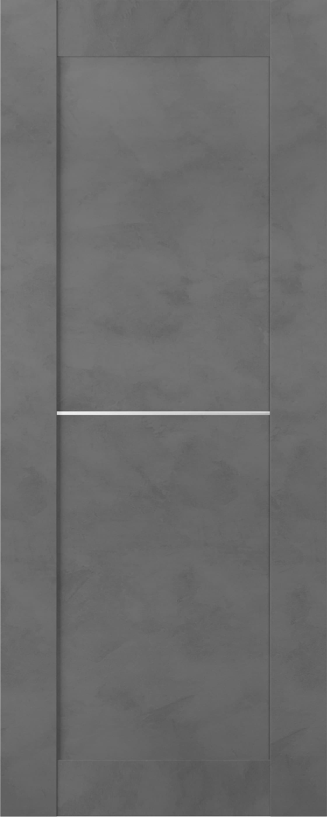 AVON 07 1H DARK URBAN SLAB BELLDINNI MODERN INTERIOR DOOR - 1