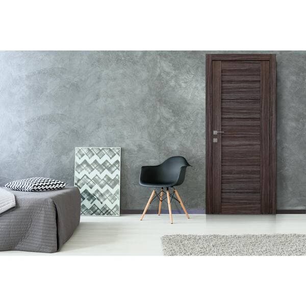 ERMI GRAY OAK DOUBLE BELLDINNI MODERN INTERIOR DOOR - 6