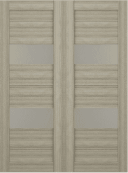 VITA VETRO SHAMBOR DOUBLE BARN BELLDINNI MODERN INTERIOR DOOR - 2