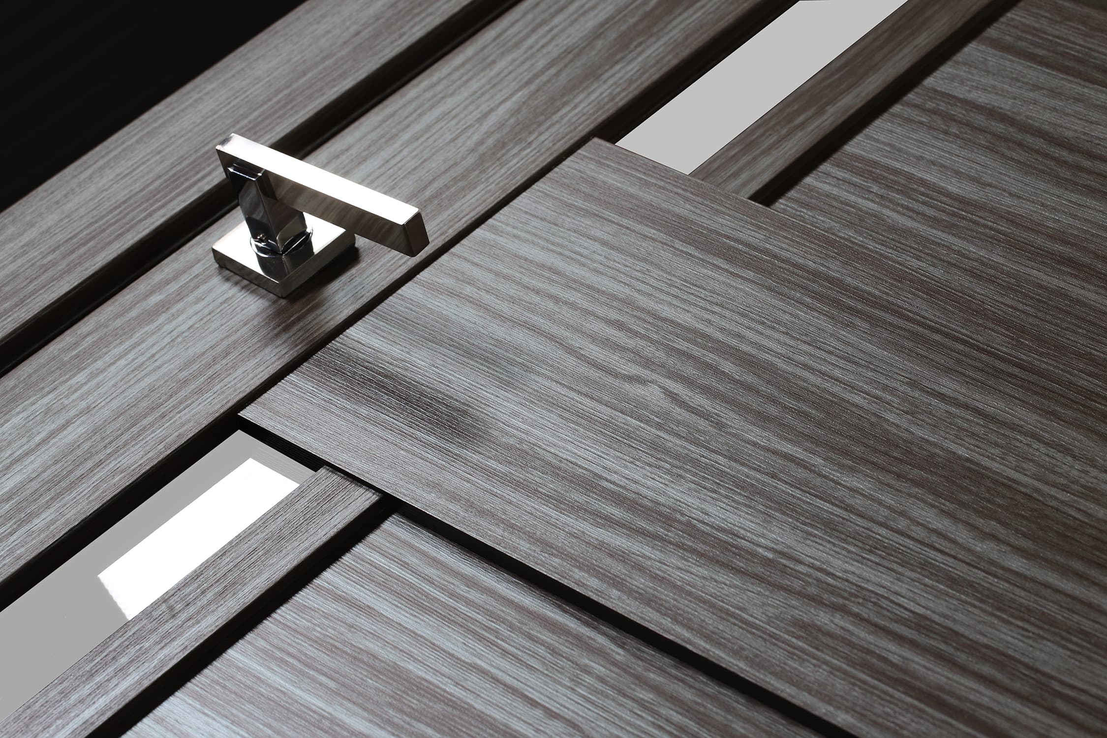 ESTA VETRO GRAY OAK BYPASS BELLDINNI MODERN INTERIOR DOOR - 4