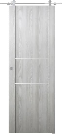 AVON 01 3H RIBEIRA ASH BARN BELLDINNI MODERN INTERIOR DOOR - 1