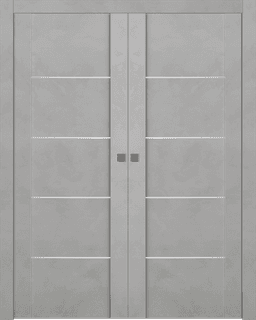 AVON 01 4H LIGHT URBAN DOUBLE POCKET DOORS BELLDINNI MODERN INTERIOR DOOR - 1