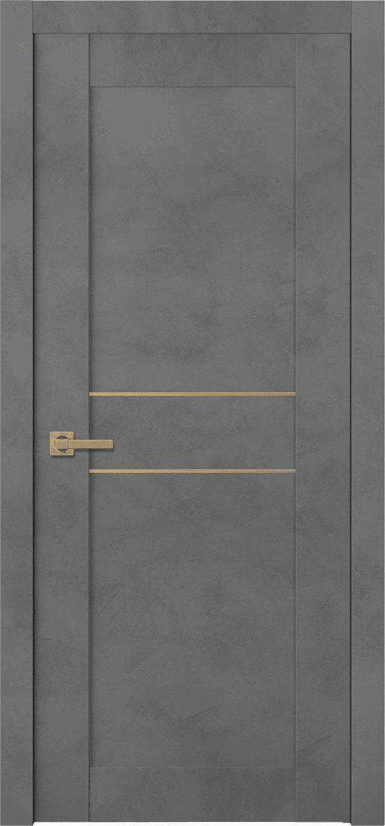 AVON 07 2HN GOLD DARK URBAN SWING BELLDINNI MODERN INTERIOR DOOR - 1