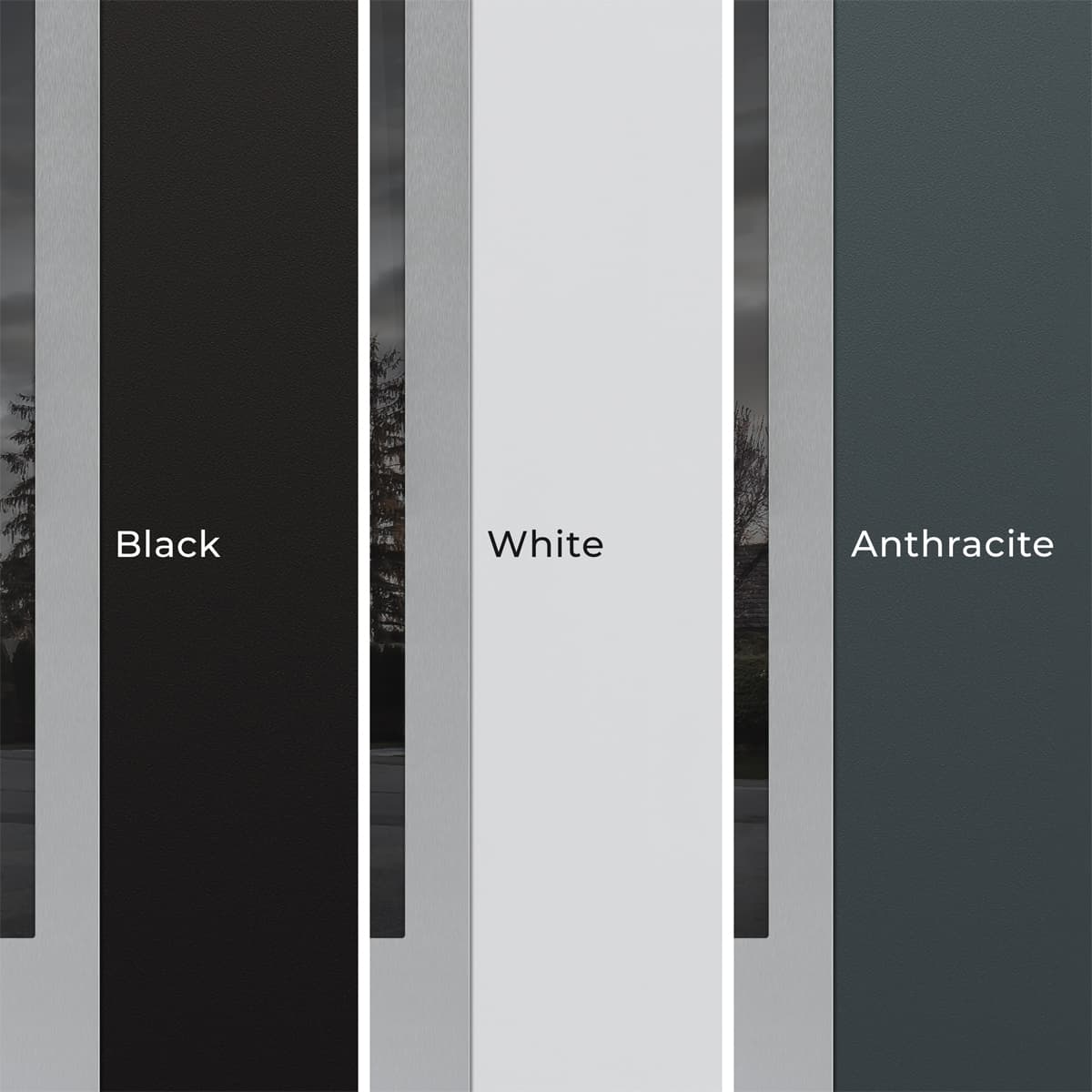 Modern Steel Front Door Diamond C3 - 11