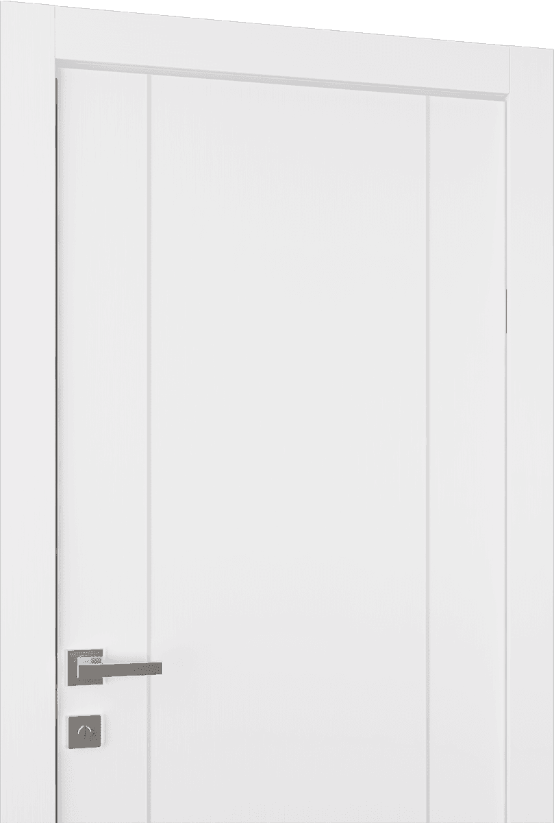 PALLADIO 2U BLACK BIANCO NOBLE SWING DOORS BELLDINNI MODERN INTERIOR DOOR - 3