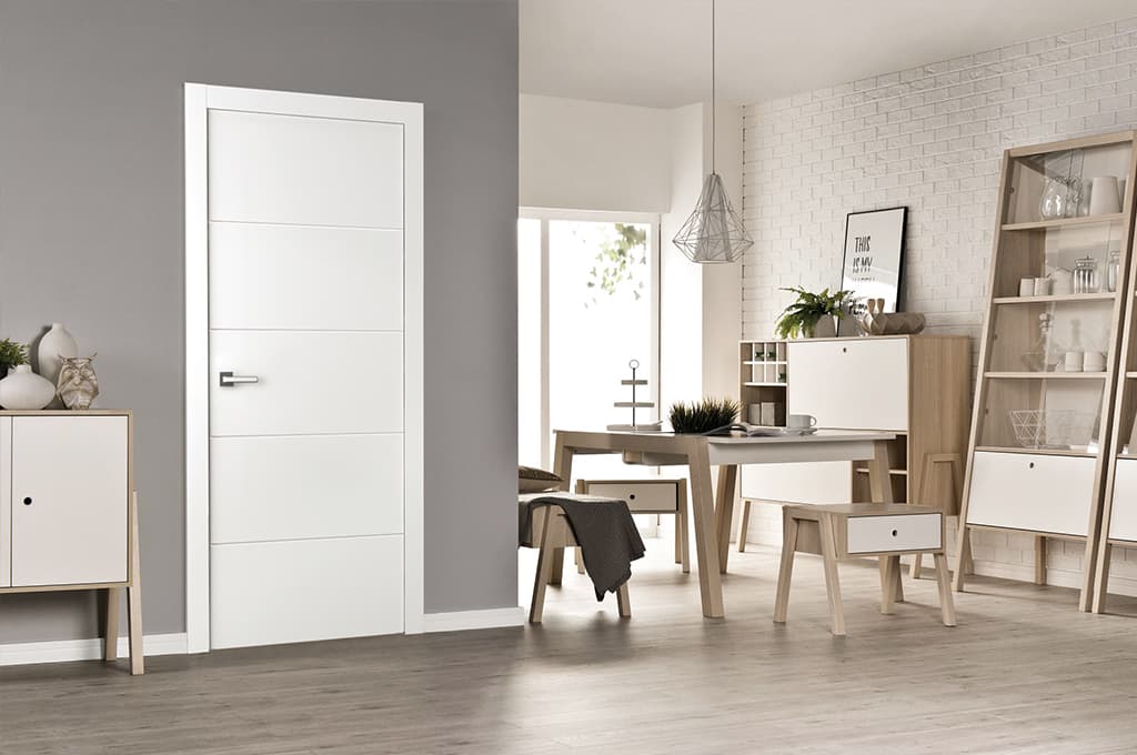 ARVIKA POLAR WHITE SWING BELLDINNI MODERN INTERIOR DOOR - 4