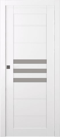 DOME VETRO SNOW WHITE POCKET BELLDINNI MODERN INTERIOR DOOR - 6