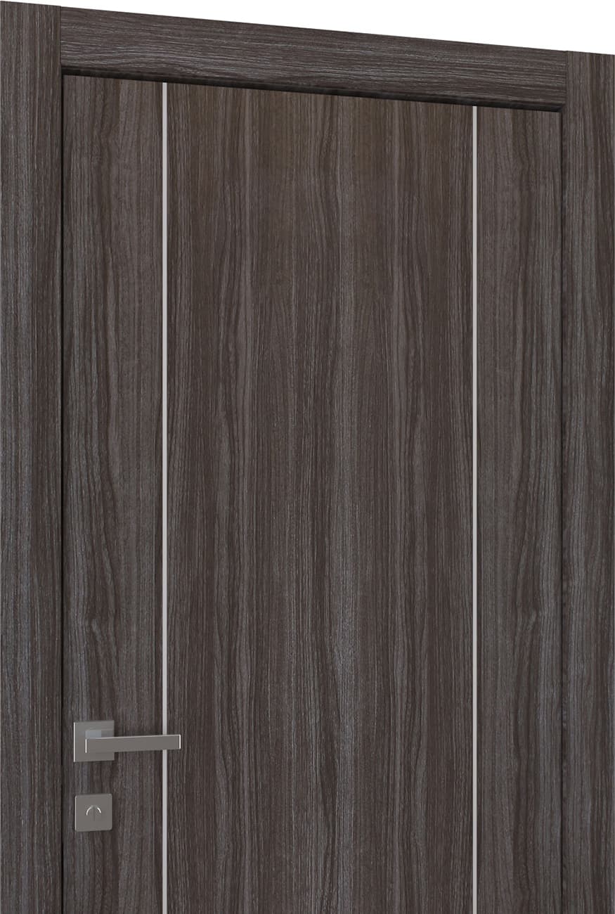 PALLADIO 2U GRAY OAK SWING BELLDINNI MODERN INTERIOR DOOR - 4