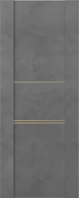AVON 01 3H GOLD DARK URBAN SLAB BELLDINNI MODERN INTERIOR DOOR - 1
