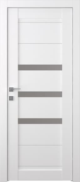 DORA VETRO BIANCO NOBLE SWING BELLDINNI MODERN INTERIOR DOOR - 1