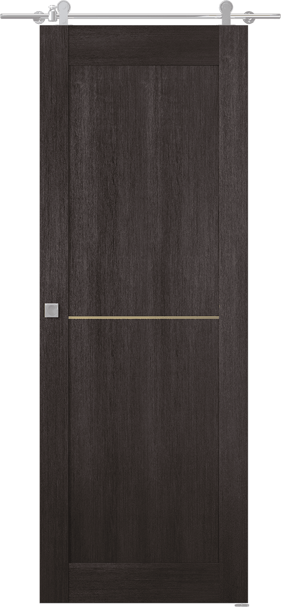 AVON 07 1H GOLD VERALINGA OAK BARN BELLDINNI MODERN INTERIOR DOOR - 1
