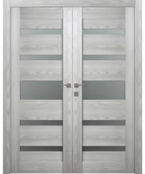 AVON 07-05 VETRO RIBEIRA ASH DOUBLE BELLDINNI MODERN INTERIOR DOOR - 1