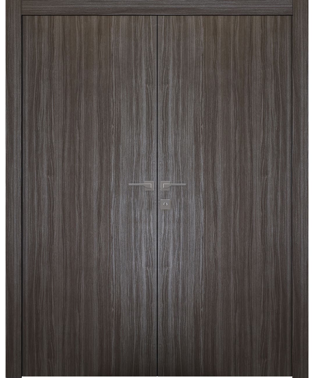 PALLADIO GRAY OAK DOUBLE DOORS BELLDINNI MODERN INTERIOR DOOR - 1
