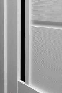 ESTA BLACK VETRO BIANCO NOBLE DOUBLE BARN BELLDINNI MODERN INTERIOR DOOR - 5