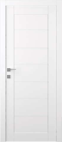 ALDA SNOW WHITE SWING BELLDINNI MODERN INTERIOR DOOR - 1