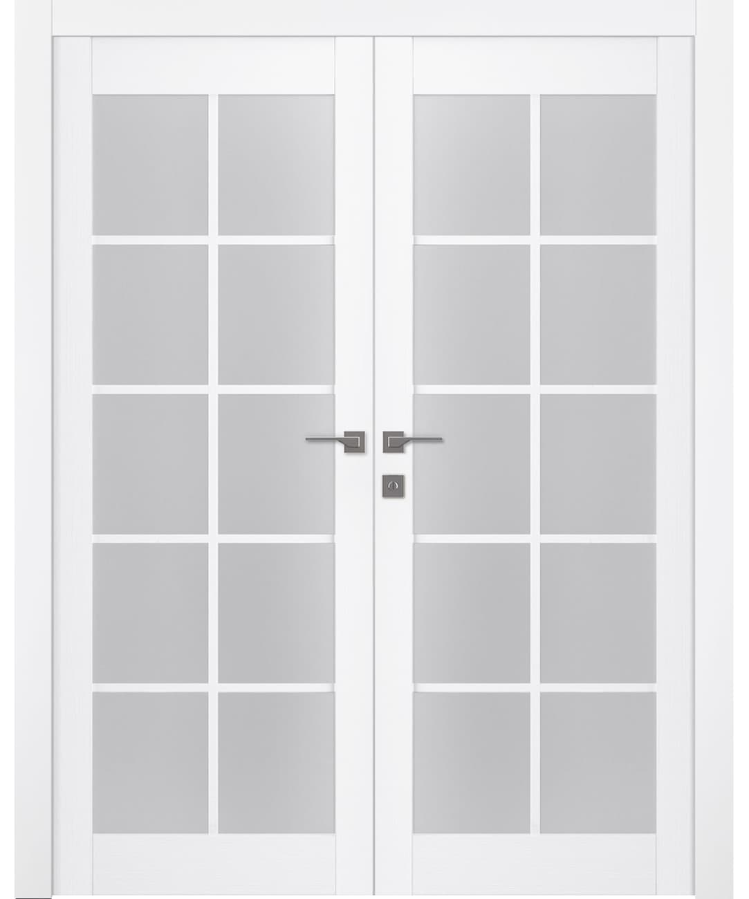 PALLADIO 10 LITE VETRO BIANCO NOBLE CLOSET BELLDINNI MODERN INTERIOR DOOR - 1