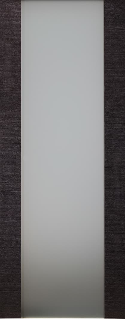 AVANTI 202 VETRO BLACK APRICOT SLAB BELLDINNI MODERN INTERIOR DOOR - 1