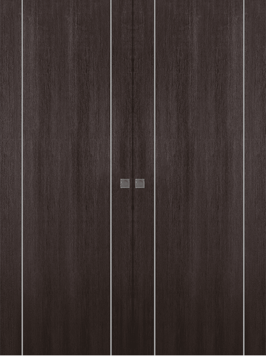 OPTIMA 2U VERALINGA OAK DOUBLE MAGIC BELLDINNI MODERN INTERIOR DOOR - 1