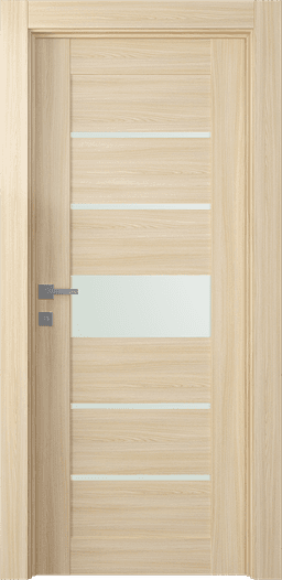 AVON 07-06 VETRO LOIRE ASH SWING DOORS BELLDINNI MODERN INTERIOR DOOR - 1