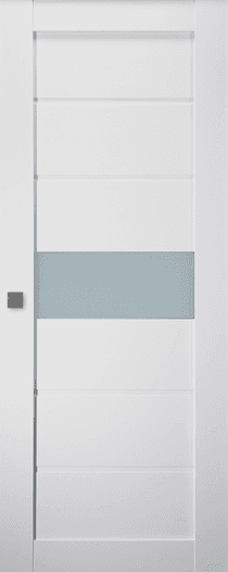 EDNA VETRO BIANCO NOBLE MAGIC BELLDINNI MODERN INTERIOR DOOR - 1