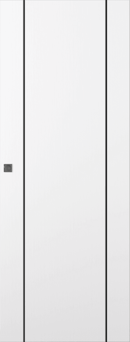 PALLADIO 2U BLACK BIANCO NOBLE DOUBLE MAGIC DOORS BELLDINNI MODERN INTERIOR DOOR - 1