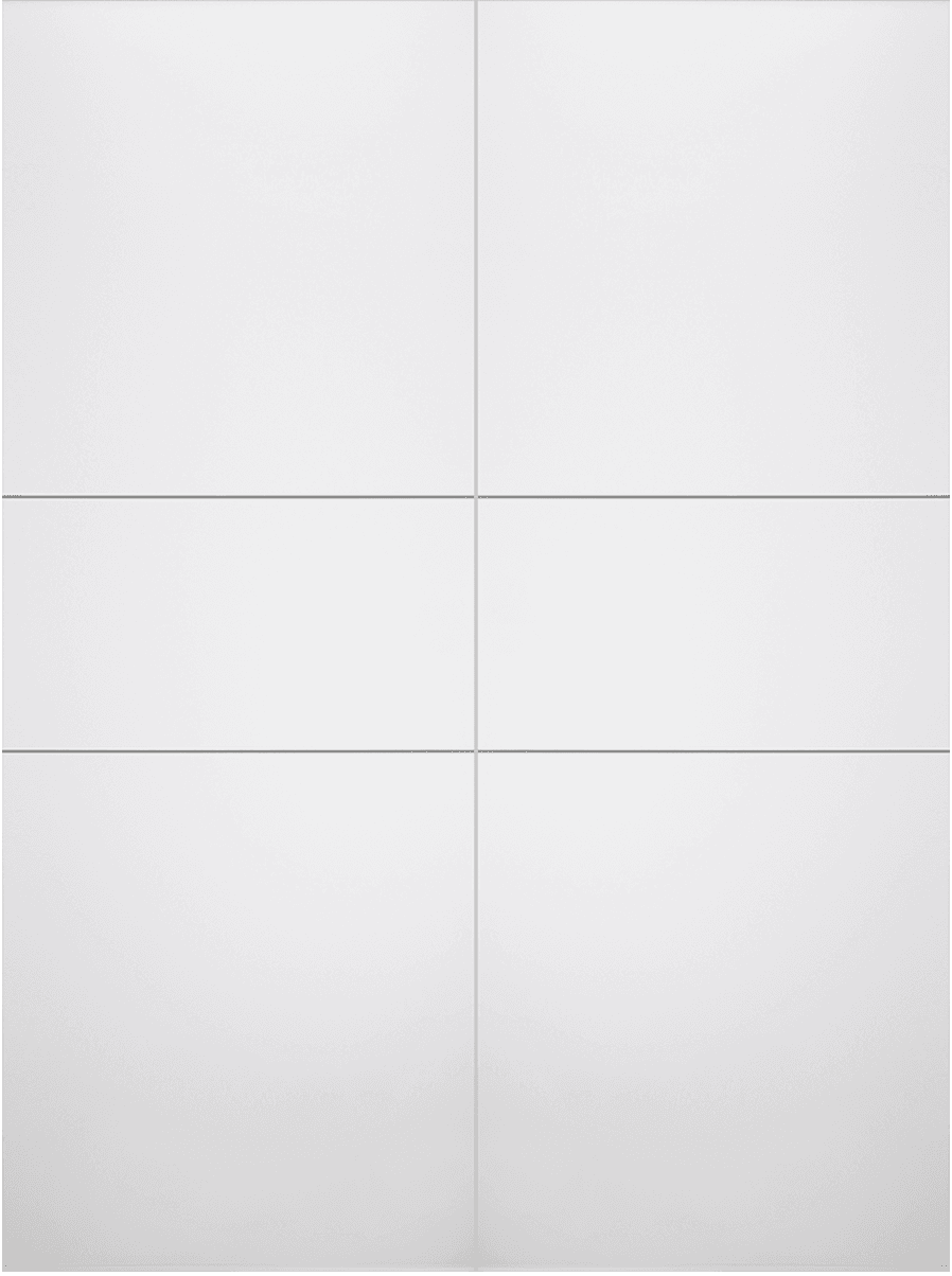 SMART PRO 2H POLAR WHITE DOUBLE BARN BELLDINNI MODERN INTERIOR DOOR - 2