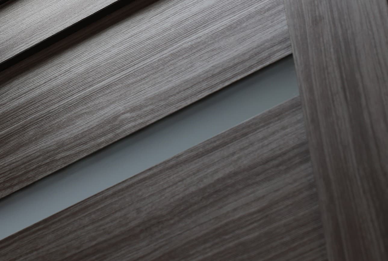 LEORA VETRO GRAY OAK SLAB BELLDINNI MODERN INTERIOR DOOR - 2