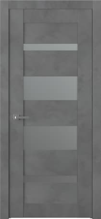 AVON 07-01 VETRO DARK URBAN SWING BELLDINNI MODERN INTERIOR DOOR - 1