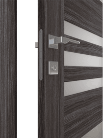 LETI VETRO GRAY OAK BARN BELLDINNI MODERN INTERIOR DOOR - 3