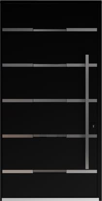 Single pivot metal-aluminum modern exterior door Axis 1115 - 1