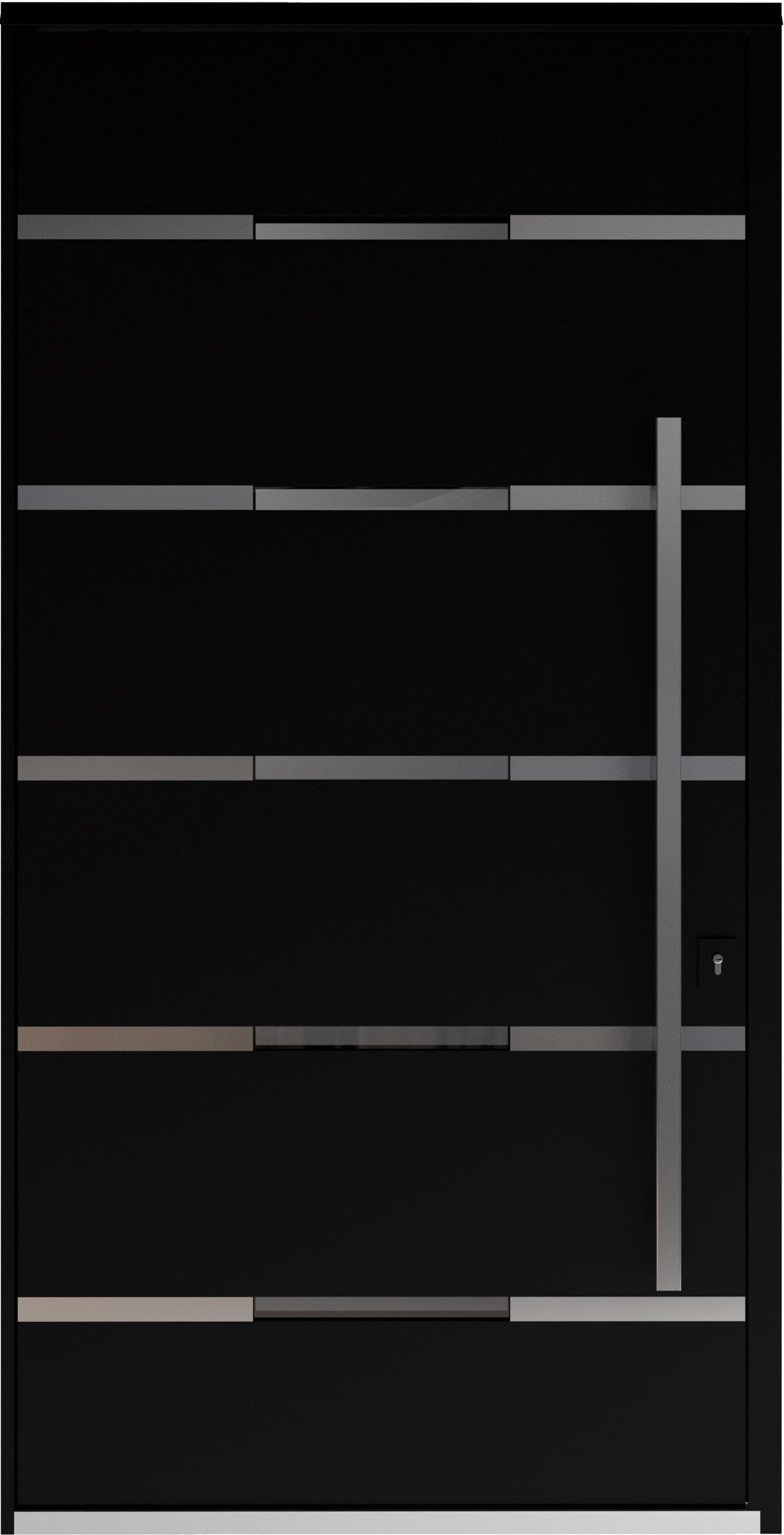 Single pivot metal-aluminum modern exterior door Axis 1115 - 1