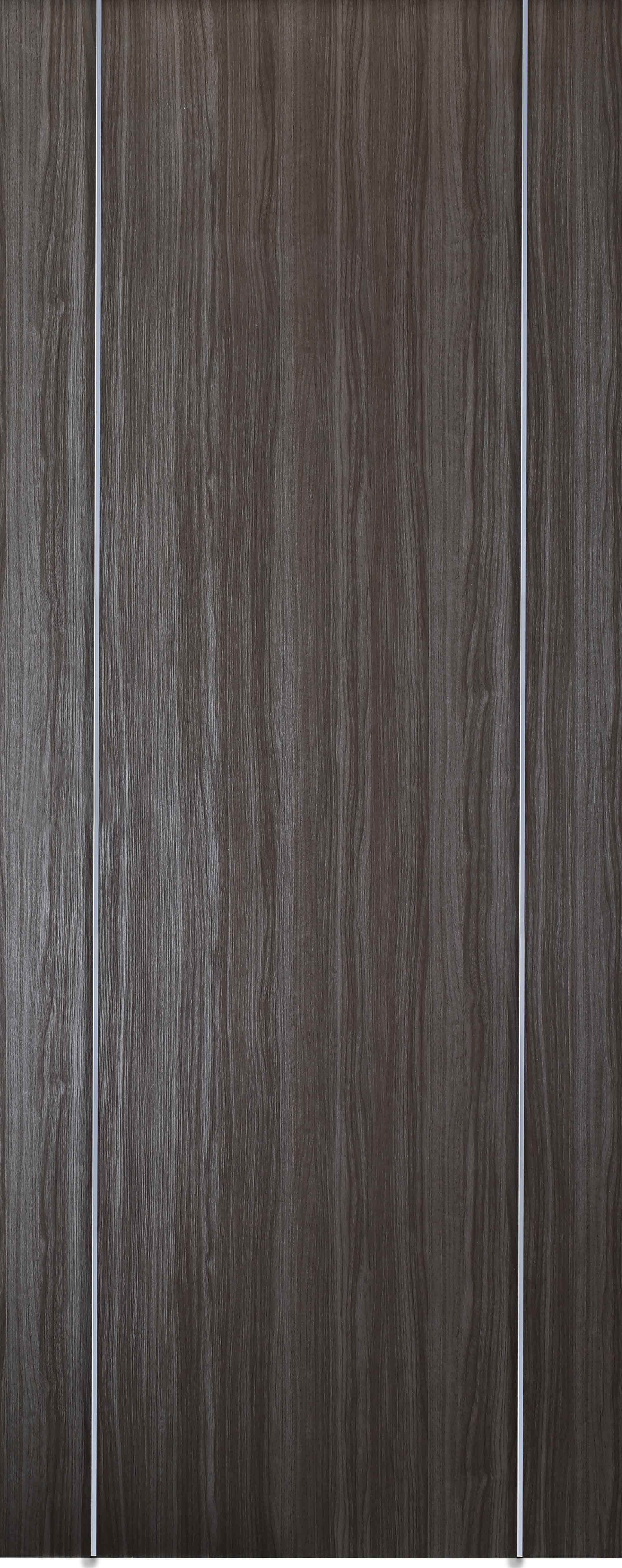 UNICA 2U GRAY OAK SLAB BELLDINNI MODERN INTERIOR DOOR - 1