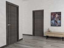 AVANTI 2V BLACK APRICOT BARN BELLDINNI MODERN INTERIOR DOOR - 2