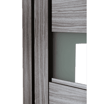 EDNA VETRO GRAY OAK DOUBLE MAGIC BELLDINNI MODERN INTERIOR DOOR - 4