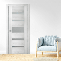 AVON 07-05 VETRO RIBEIRA ASH BARN BELLDINNI MODERN INTERIOR DOOR - 2