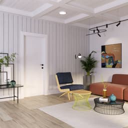 OPTIMA SNOW WHITE POCKET BELLDINNI MODERN INTERIOR DOOR - 3