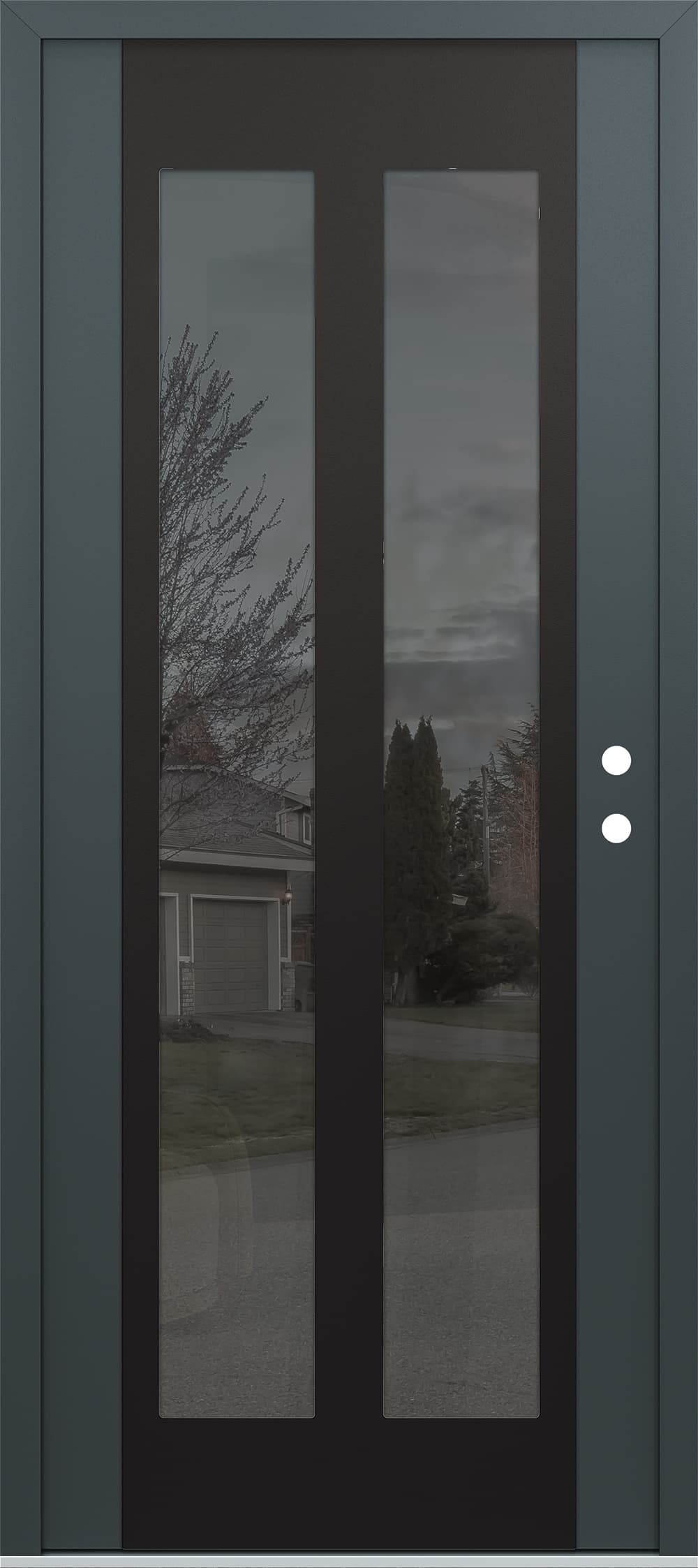 Modern Steel Front Door Diamond C14 - 2