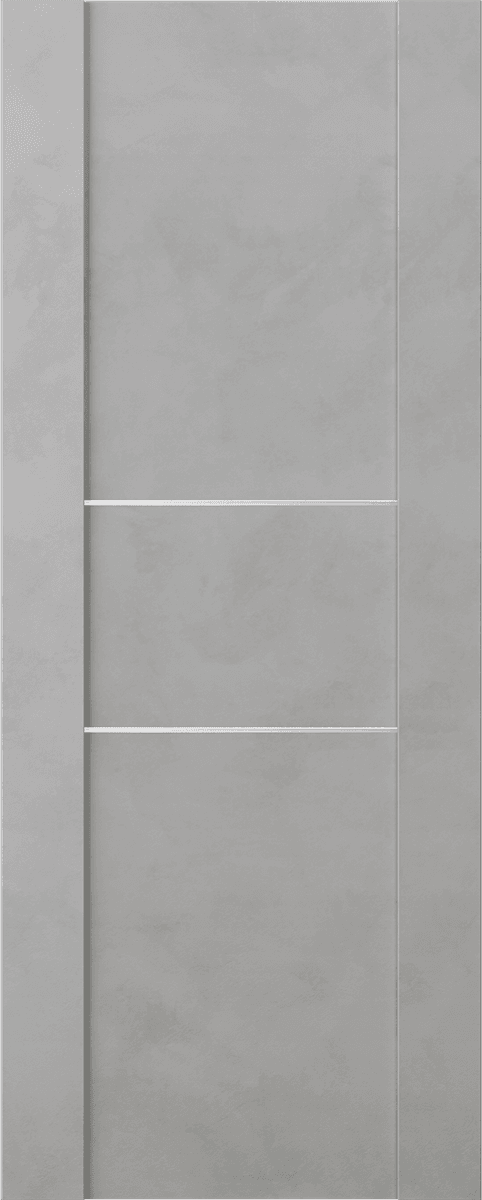 AVON 01 2H LIGHT URBAN SLAB BELLDINNI MODERN INTERIOR DOOR - 1