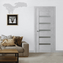 AVON 07-04 VETRO LIGHT URBAN SWING BELLDINNI MODERN INTERIOR DOOR - 2