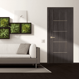 AVON 01 4H GOLD VERALINGA OAK POCKET DOORS BELLDINNI MODERN INTERIOR DOOR - 2