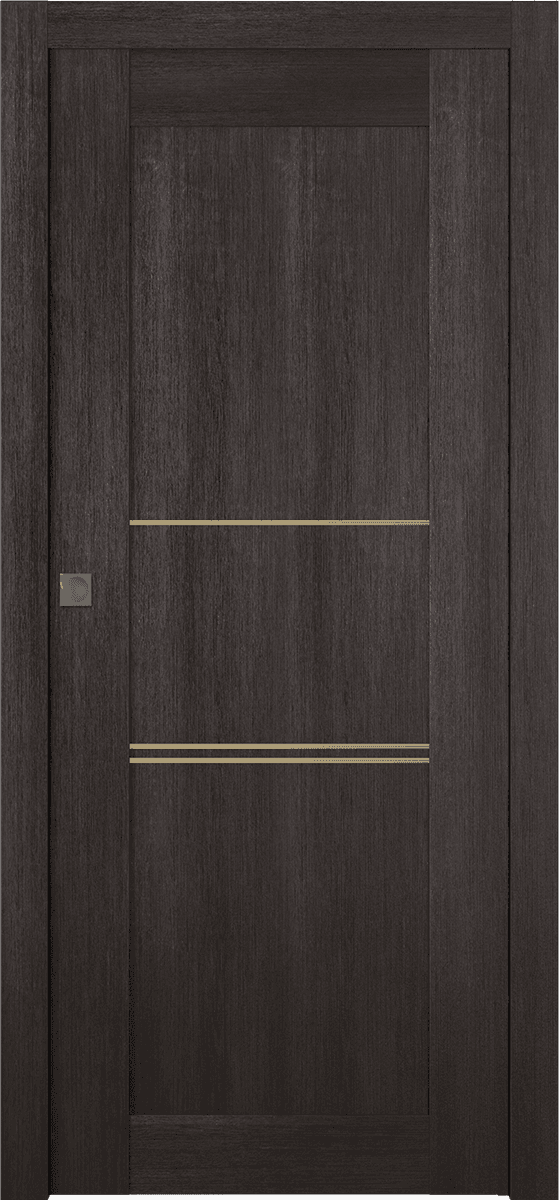 AVON 07 3H GOLD VERALINGA OAK POCKET BELLDINNI MODERN INTERIOR DOOR - 1